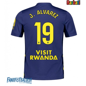 Atletico Madrid Julian Alvarez #19 Tricou Fotbal Replică 2025-26 Barbati Deplasare